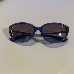 Vogue Women's Sunglasses in Deep Blue and Purple